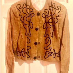 Danier authentic suede jacket XS